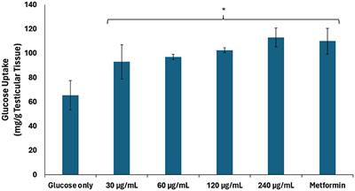 African walnut (Plukenetia conophora) oil promotes glucose uptake while improving energy metabolism and steroidogenesis and maintaining surface architecture in rat testes